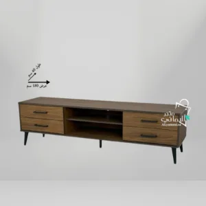 طاولة تلفزيون بلازما بني 180 سم