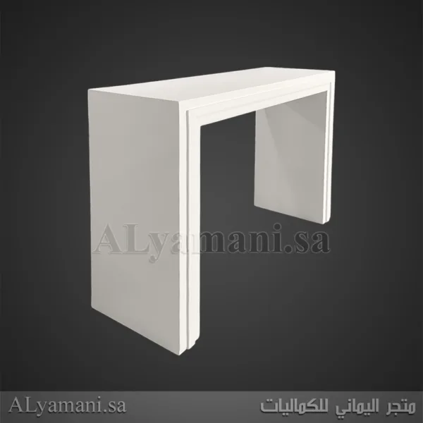 طقم طاولتين مدخل استقبال برواز مربع