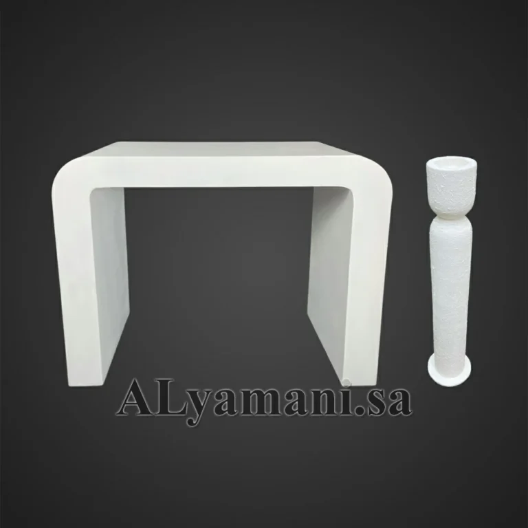 طاولة ومبخرة مدخل استقبال مقوسة