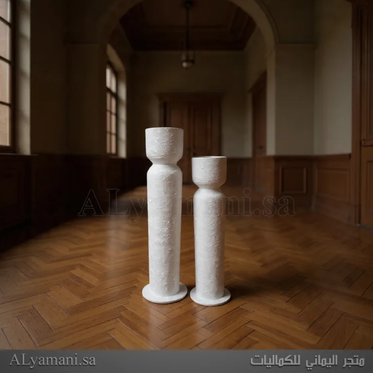 ستاند مبخرة استقبال لون أبيض