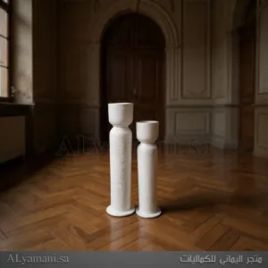 ستاند مبخرة استقبال لون كريمي