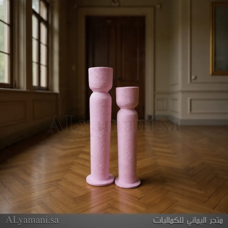 ستاند مبخرة استقبال لون وردي