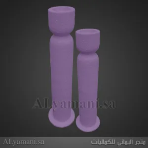 ستاند مبخرة استقبال لون بنفسجي فاتح