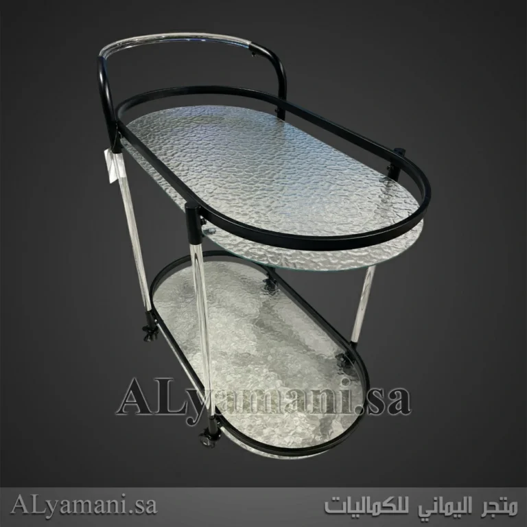 عربة ترولي دورين ضبابية بيضاوية للخدمة والتقديم