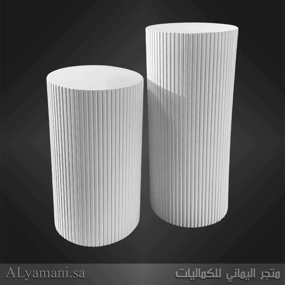 ستاندات اسطوانية دائرية مقلمة سعر مخفض