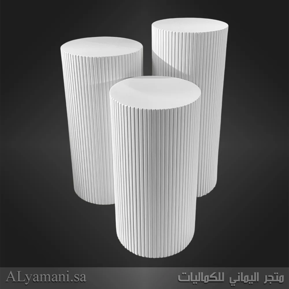 ستاندات اسطوانية دائرية مقلمة سعر مخفض