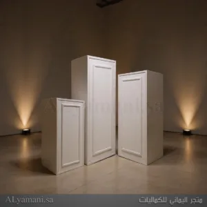 ستاندات بتصميم مربع مع برواز سعر مخفض