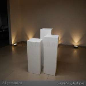 ستاندات بتصميم مربع سادة سعر مخفض