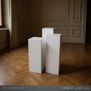 ستاندات بتصميم مربع سادة سعر مخفض