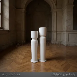 طقم مبخرة استقبال مقوسة سادة