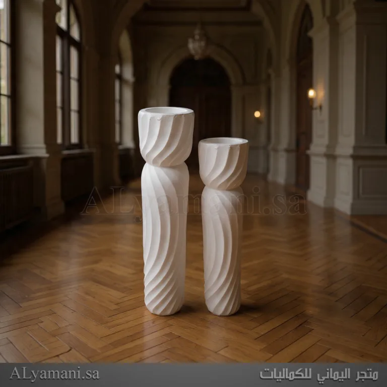 طقم ستاند مبخرة استقبال مموج متعددة الألوان