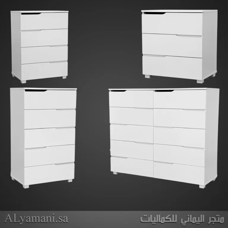 دولاب تخزين أدراج خشب مودرن