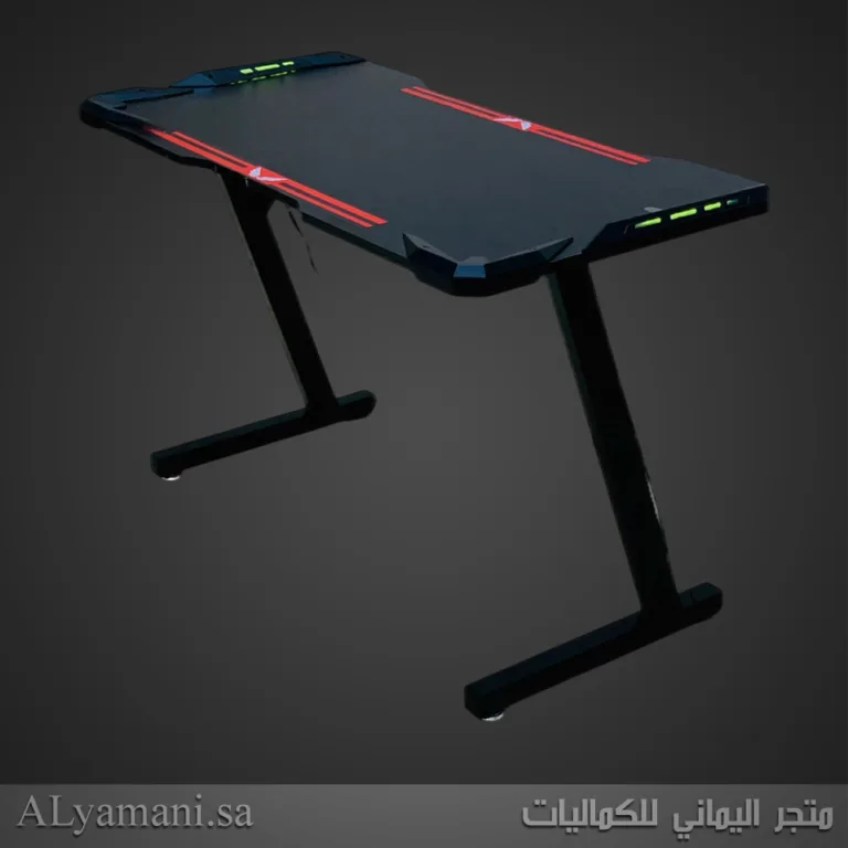 طاولة سيت اب قيمنق لايت مع إضاءة LED
