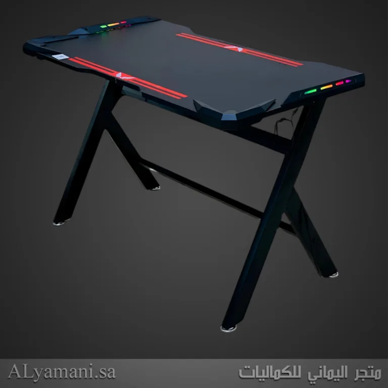طاولة سيت اب قيمنق مع إضاءة LED