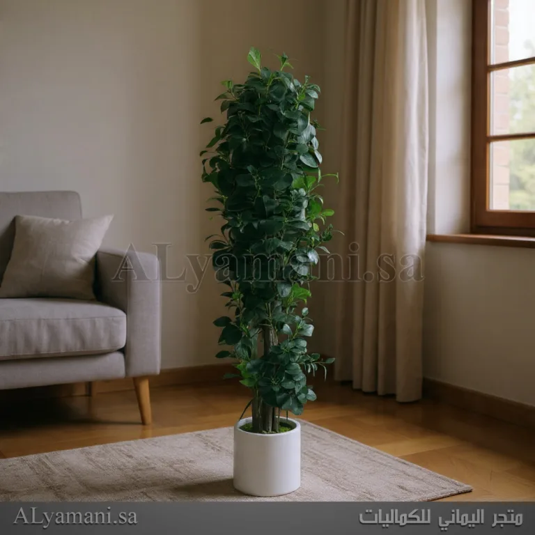 شجر ليمون Lemon صناعي داخلي فخم مركن أبيض مقاس 180 سم للمساحات الكبيرة