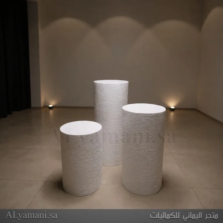 ستاندات اسطوانية دائرية معتقة سعر مخفض