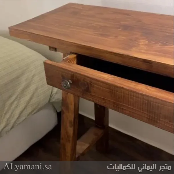 ركن قهوة خشب طبيعي سويدي