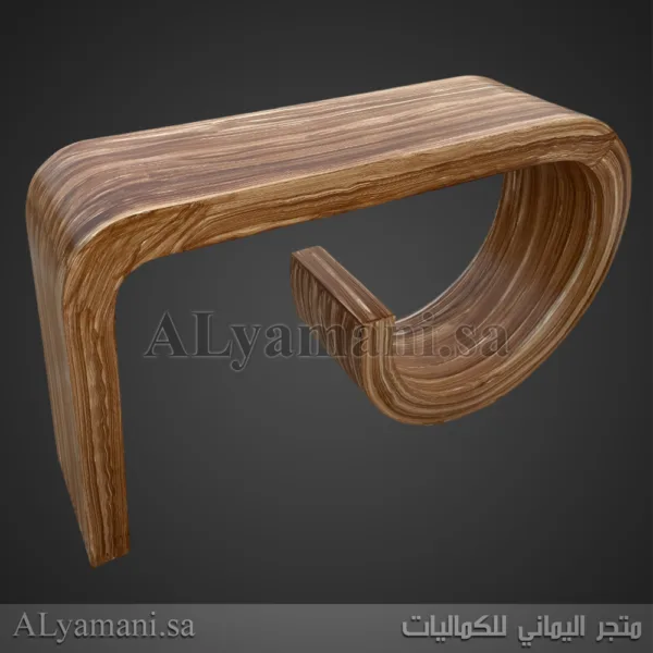 كونسول استقبال مدخل مودرن مقوس معتقة