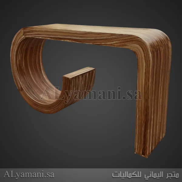 كونسول استقبال مدخل مودرن مقوس معتقة