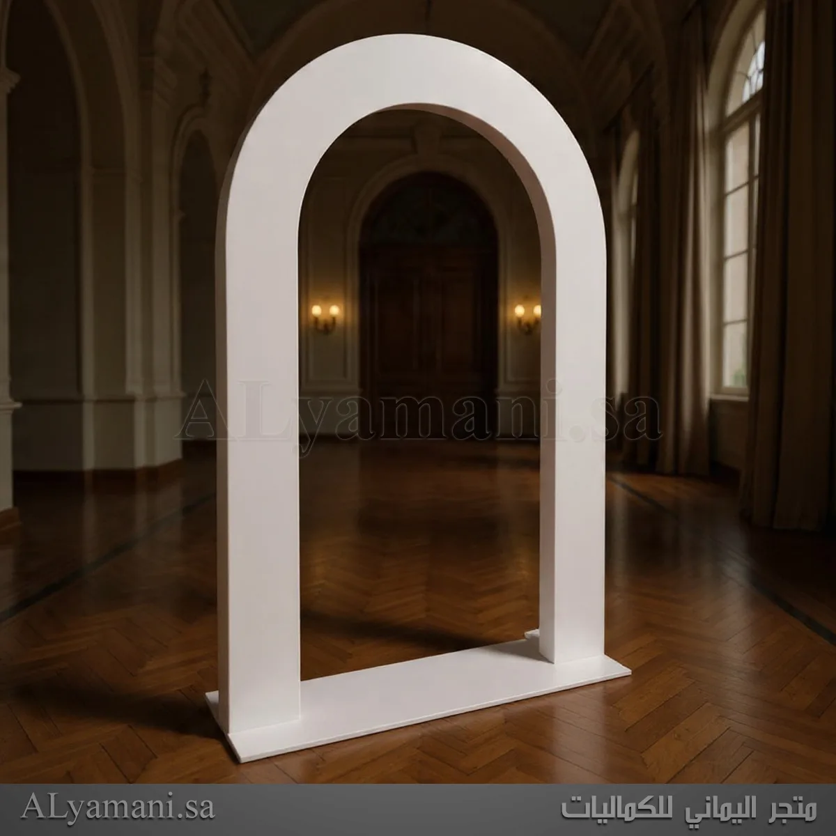 خلفية استقبال قوس إطار كبيرة