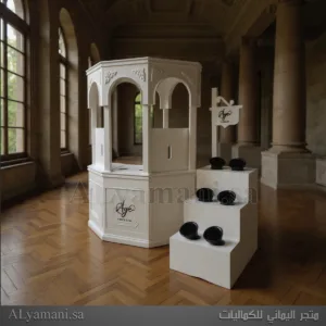 كورنر كيترنق استقبال كلاسيكي روماني - بوث فاخر