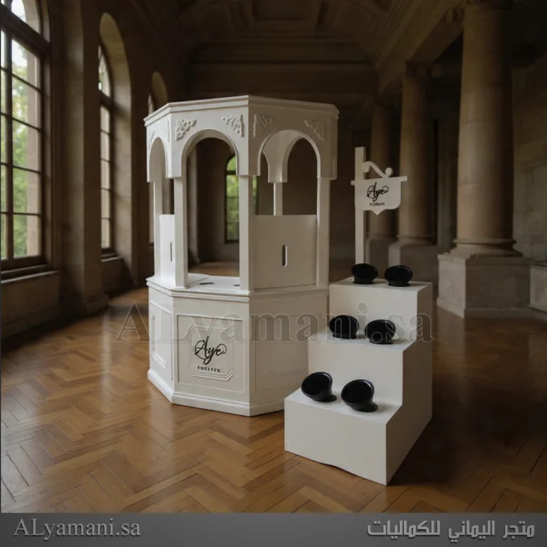 كورنر كيترنق استقبال كلاسيكي روماني - بوث فاخر