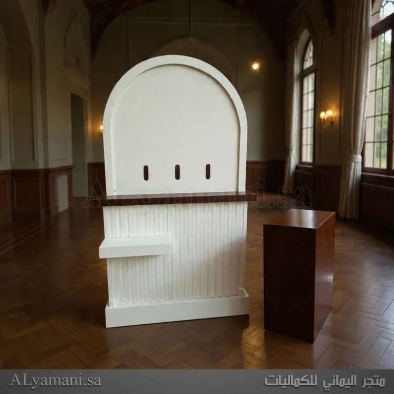 كورنر كيترنق استقبال مشروبات مع مركن ورد وستاند