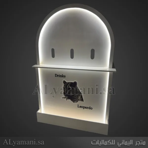 كورنر استقبال بتصميم مقوس أنيق
