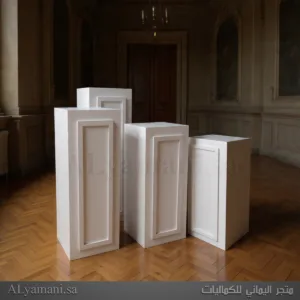 ستاندات استقبال جانبية 4 قطع مربع برواز فردي