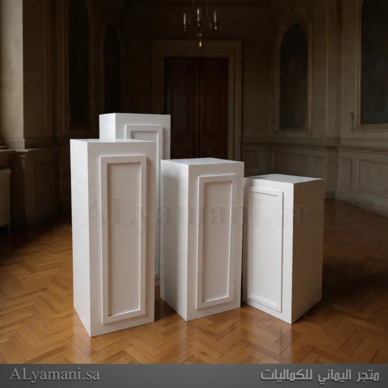ستاندات استقبال جانبية 4 قطع مربع برواز فردي