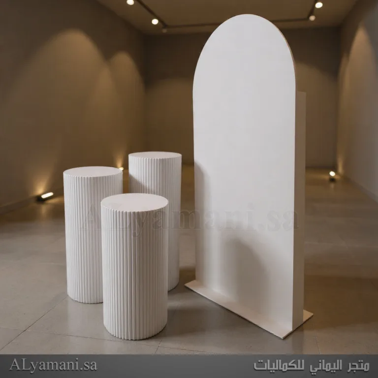 طقم مدخل استقبال 4 قطع مقوس مقلم سعر مخفض