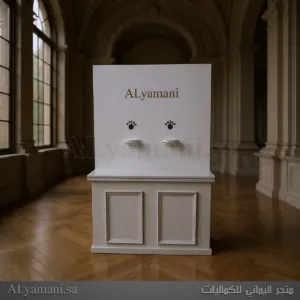 بوث كافيه قهوة بتصميم كلاسيكي