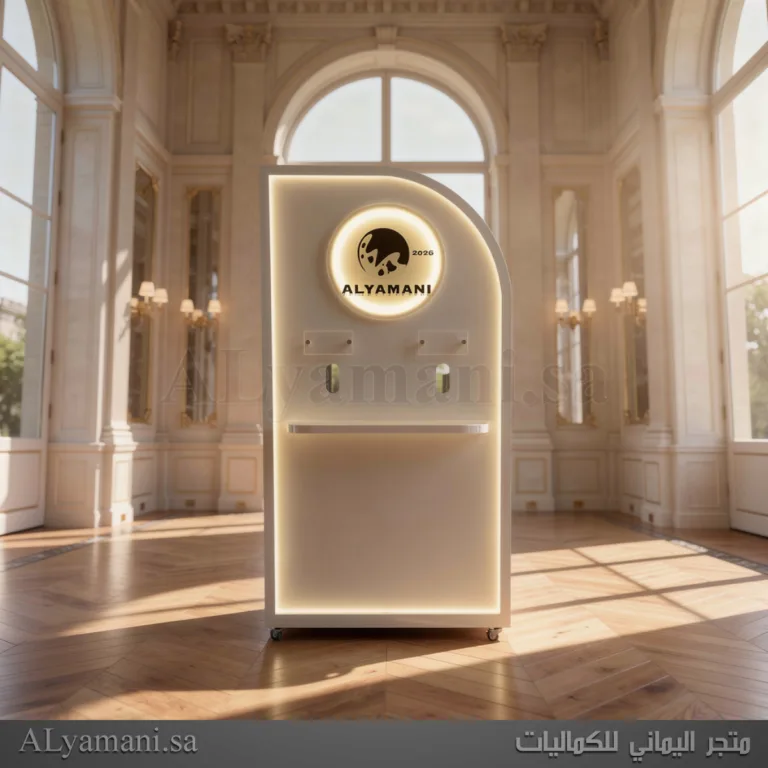 كورنر كوفي ستيشن بتصميم انسيابي مقوس